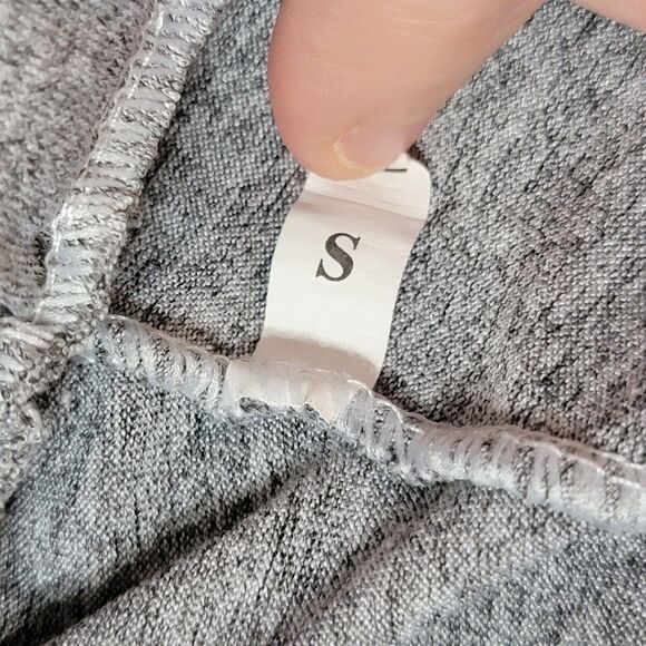 Grey Pants w/ Decorative Sequin Peacock - Size Small - Picture 5 of 5